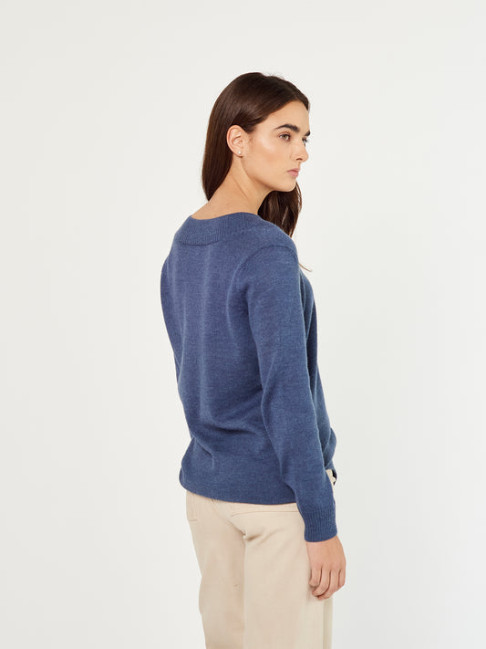Suéter Alpaca 3 | Azul