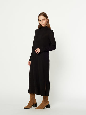 VESTIDO JUNGFRAU | NEGRO