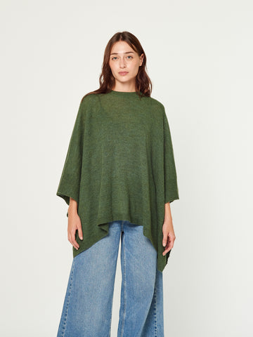PONCHO ALPACA 19 | VERDE