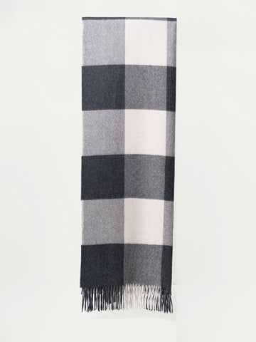 MANTA ALPACA 155 | NEGRO/BLANCO