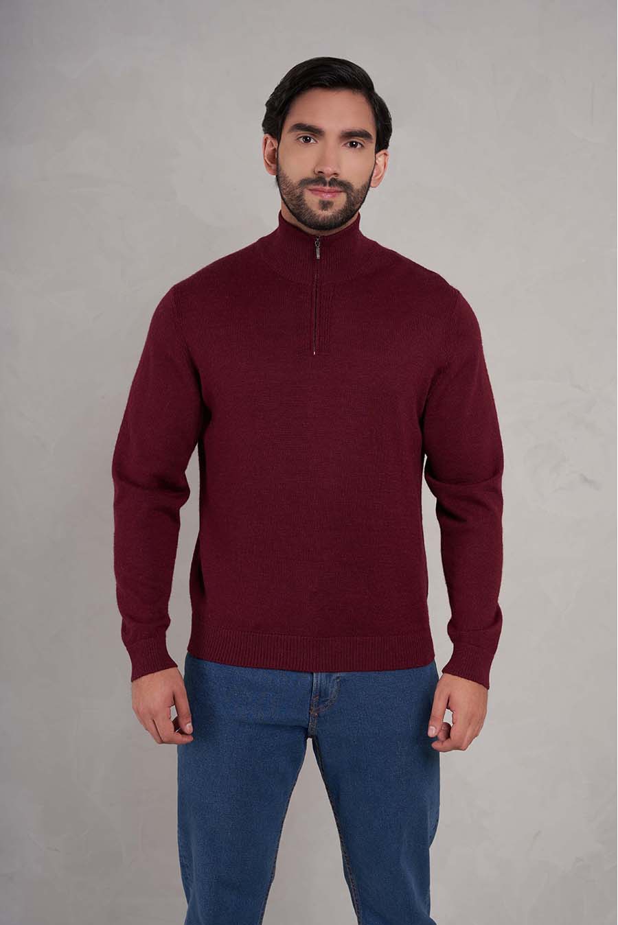 SUÉTER INCALPACA 654 GUINDA