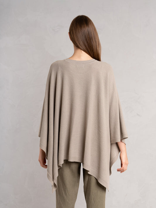 PONCHO INCALPACA 814 | BEIGE