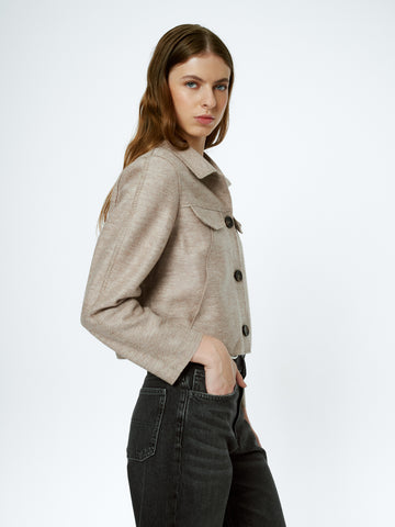 CASACA FUSINE | BEIGE