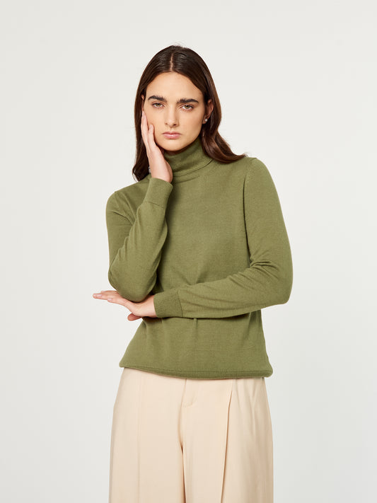 Suéter Alpaca 6 | Verde