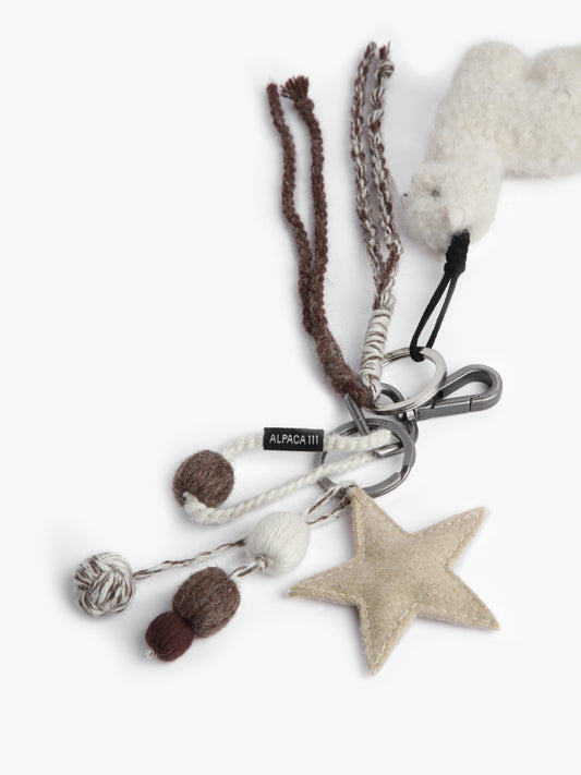 LLAVERO CHARM 01 | BEIGE