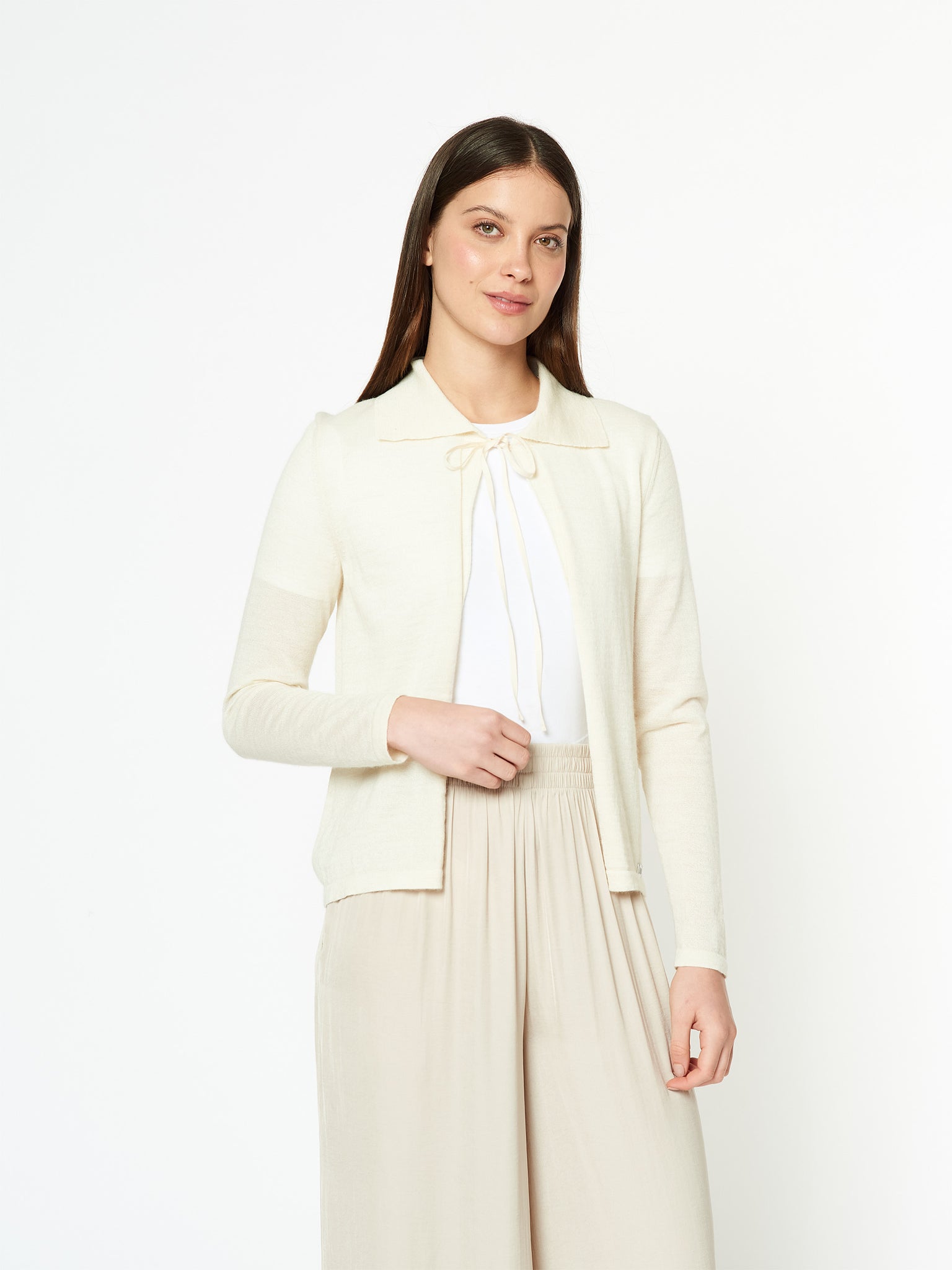 CÁRDIGAN MARMORA | ECRU