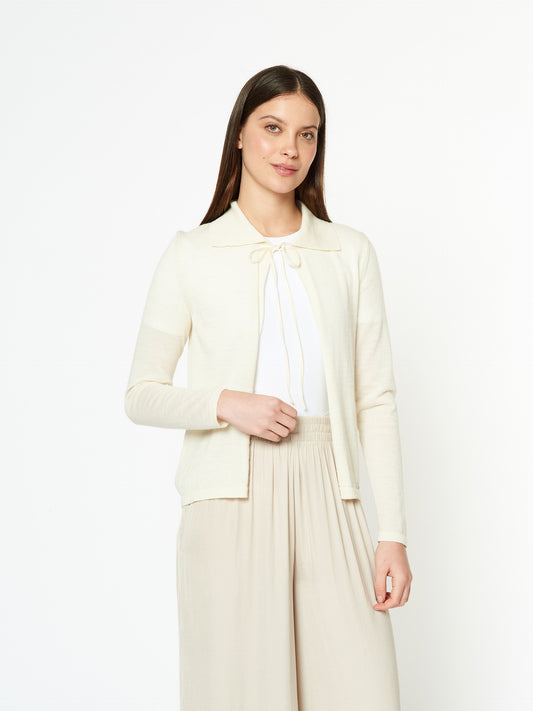 CÁRDIGAN MARMORA | ECRU