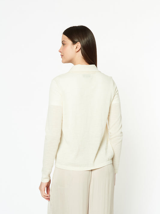 CÁRDIGAN MARMORA | ECRU