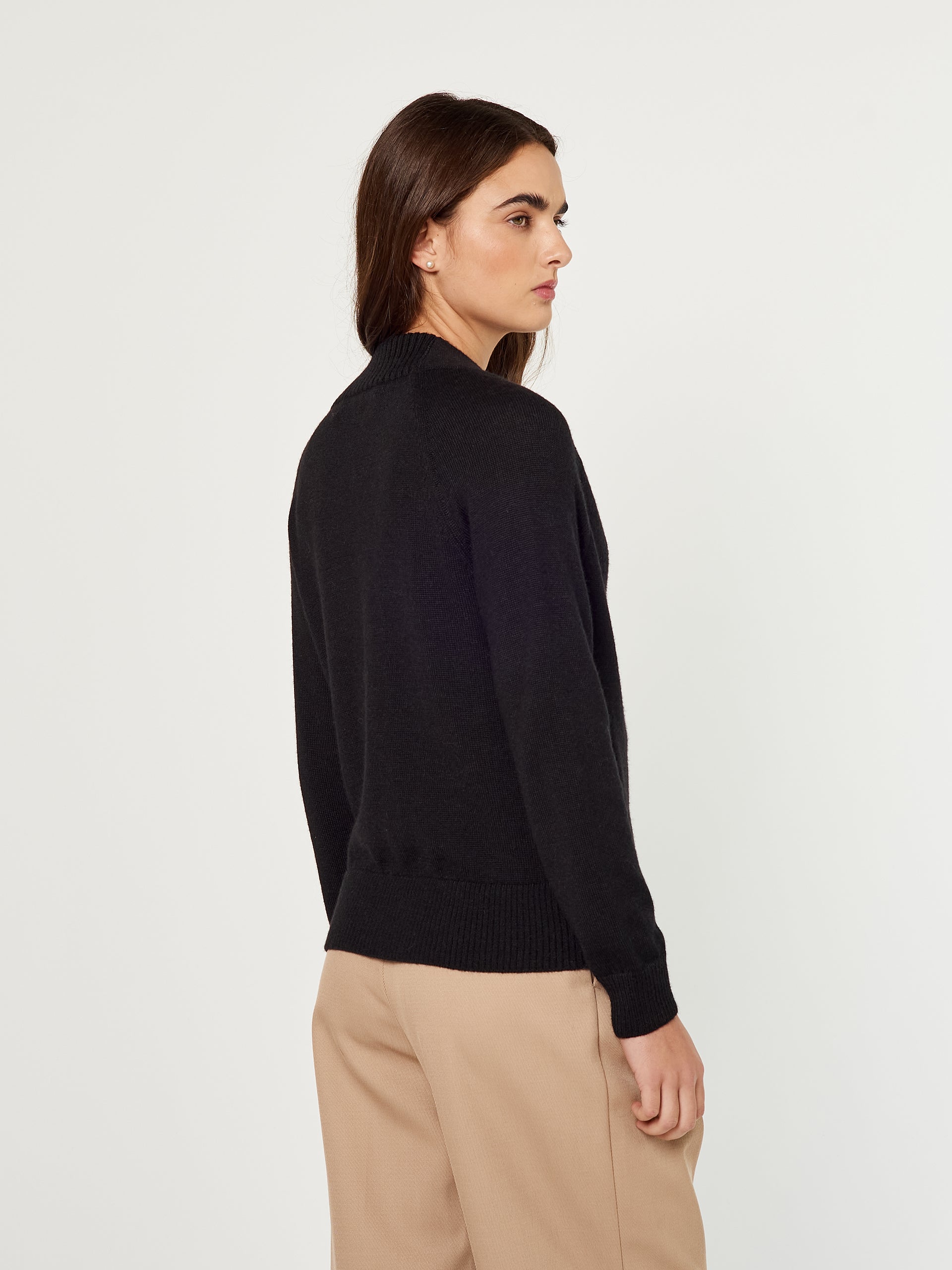 Cárdigan Alpaca 13 | Negro