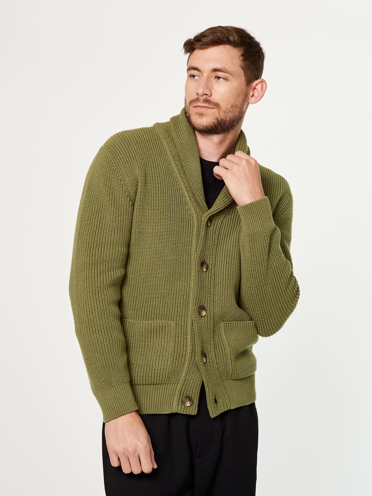 Cárdigan Alpaca 15 | Verde