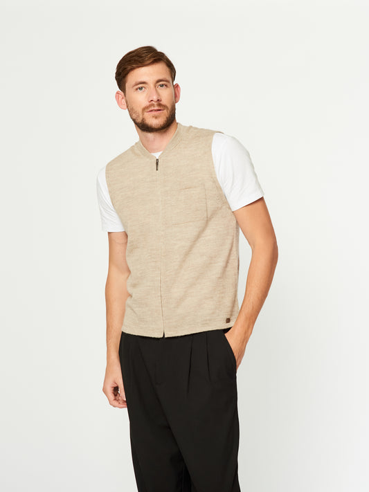 CHALECO TRUGBERG | BEIGE
