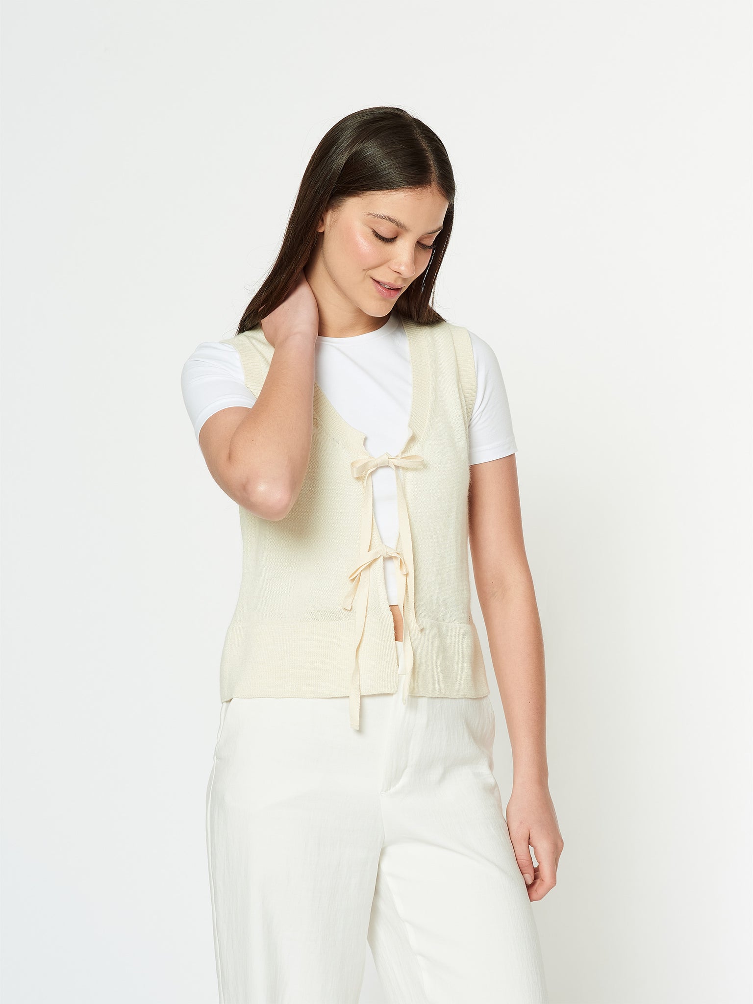 CHALECO SPATHI | ECRU