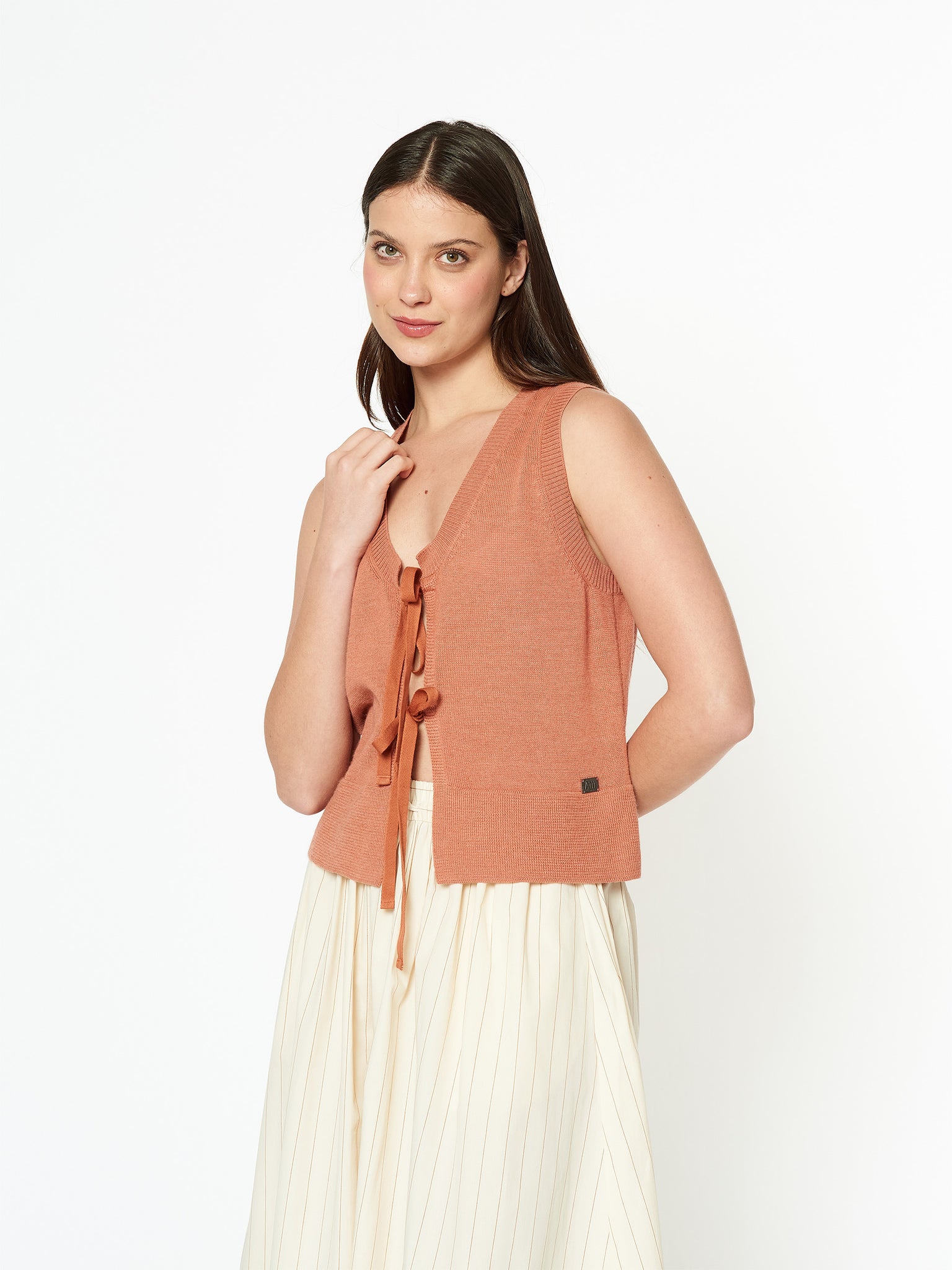 CHALECO SPATHI | NARANJA