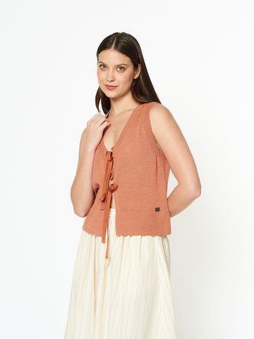 CHALECO SPATHI | NARANJA