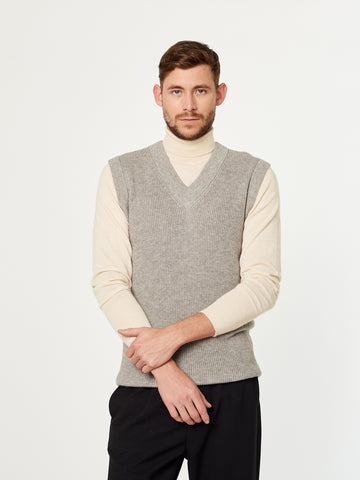 Chaleco Alpaca 16 | Gris