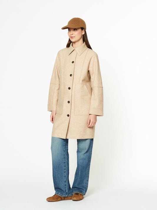 ABRIGO HOVERLA | BEIGE