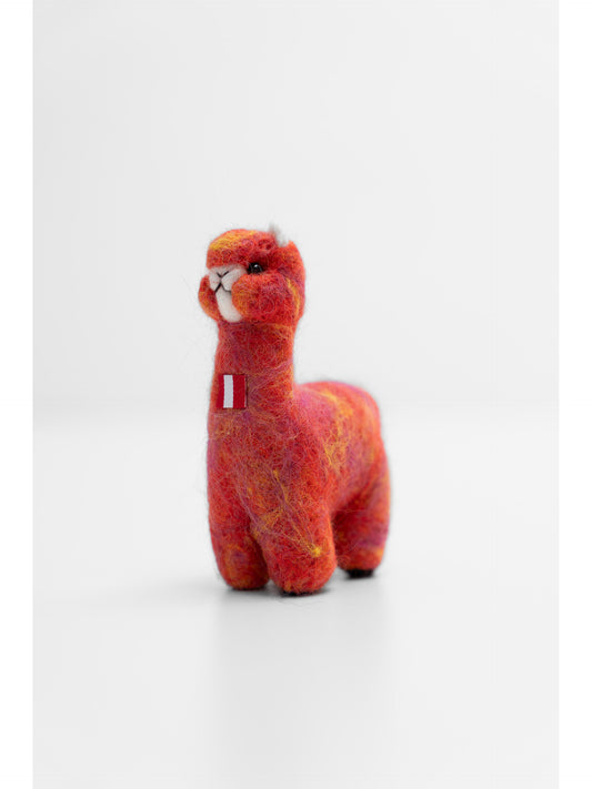 PELUCHE ALPACA 62 | ROJO