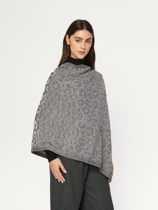 PONCHO RUINETTE PONCHO | GRIS
