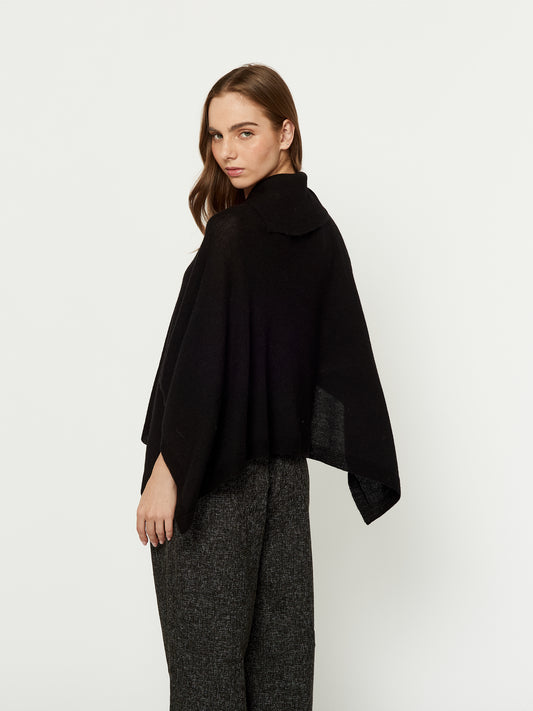 PONCHO USHBA | NEGRO