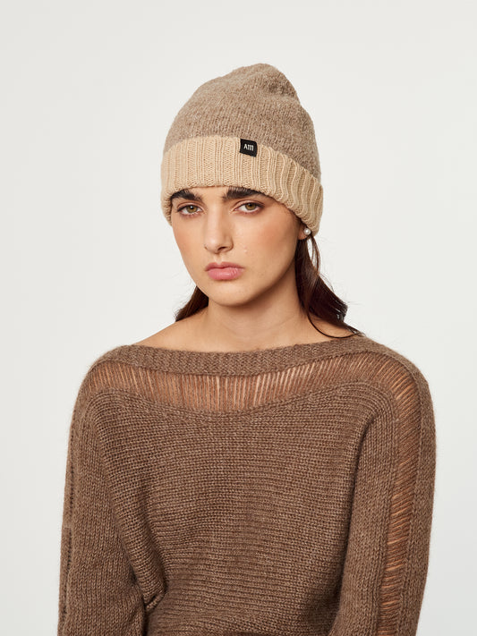 Gorro Alpaca 26 | Beige