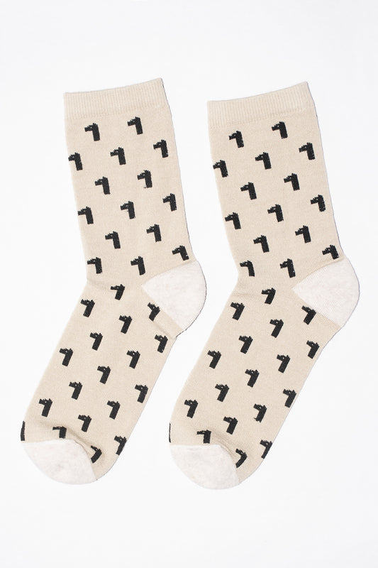 MEDIAS HOCHTOR | BEIGE