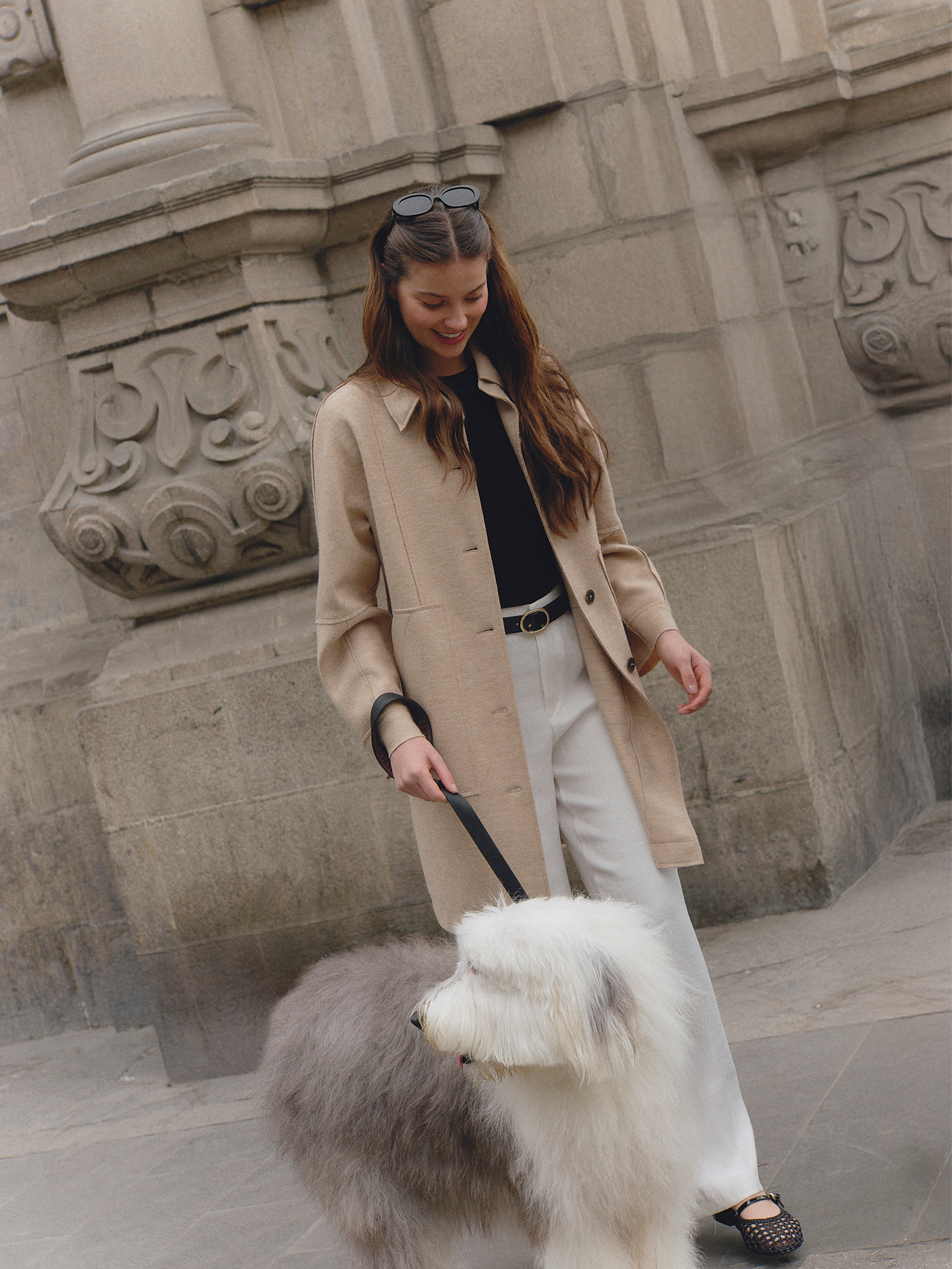 ABRIGO HOVERLA | BEIGE
