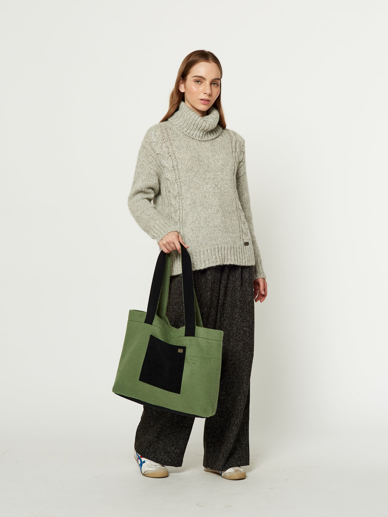 CARTERA ALPACA 149 | VERDE
