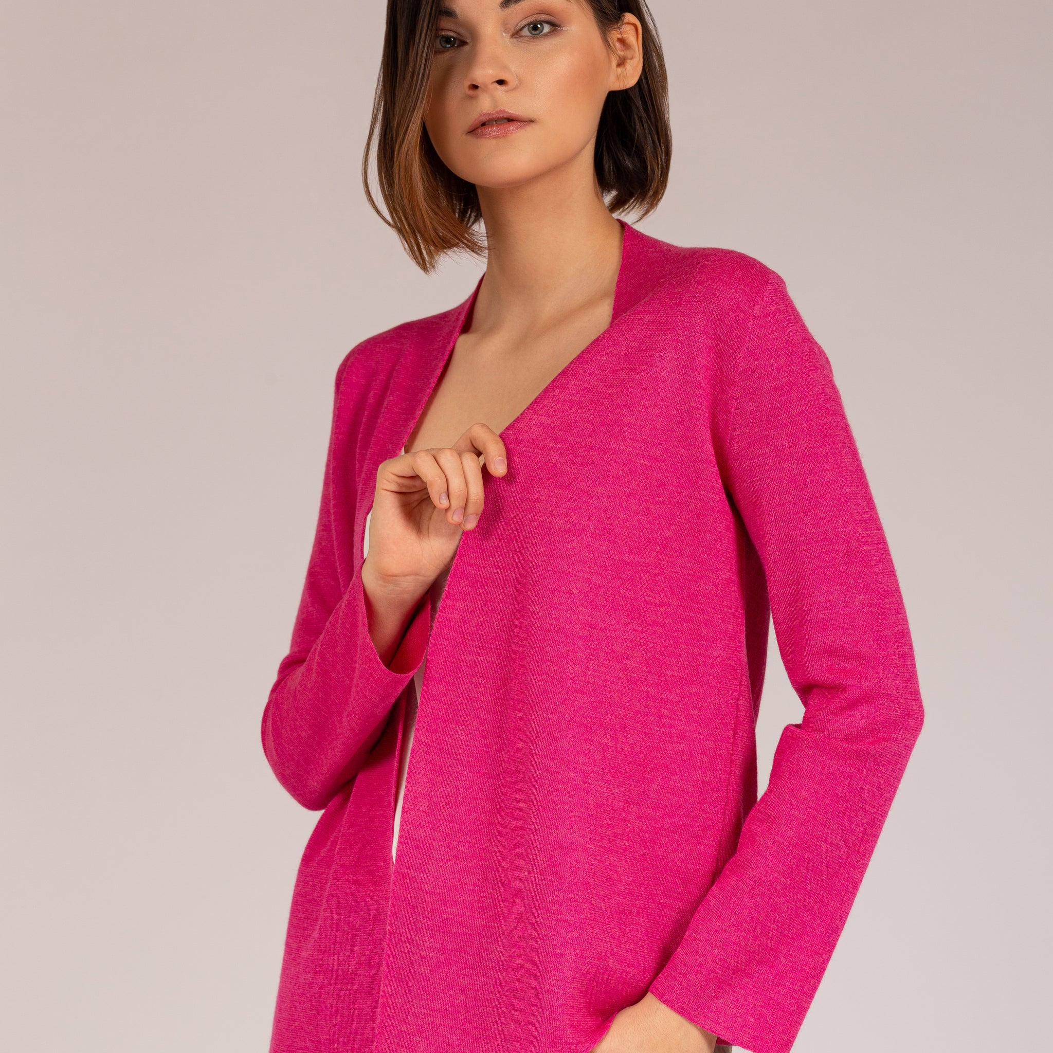 CÁRDIGAN INCALPACA 306 | ROSADO