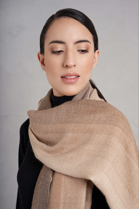 PASHMINA INCALPACA 721 | CAMEL