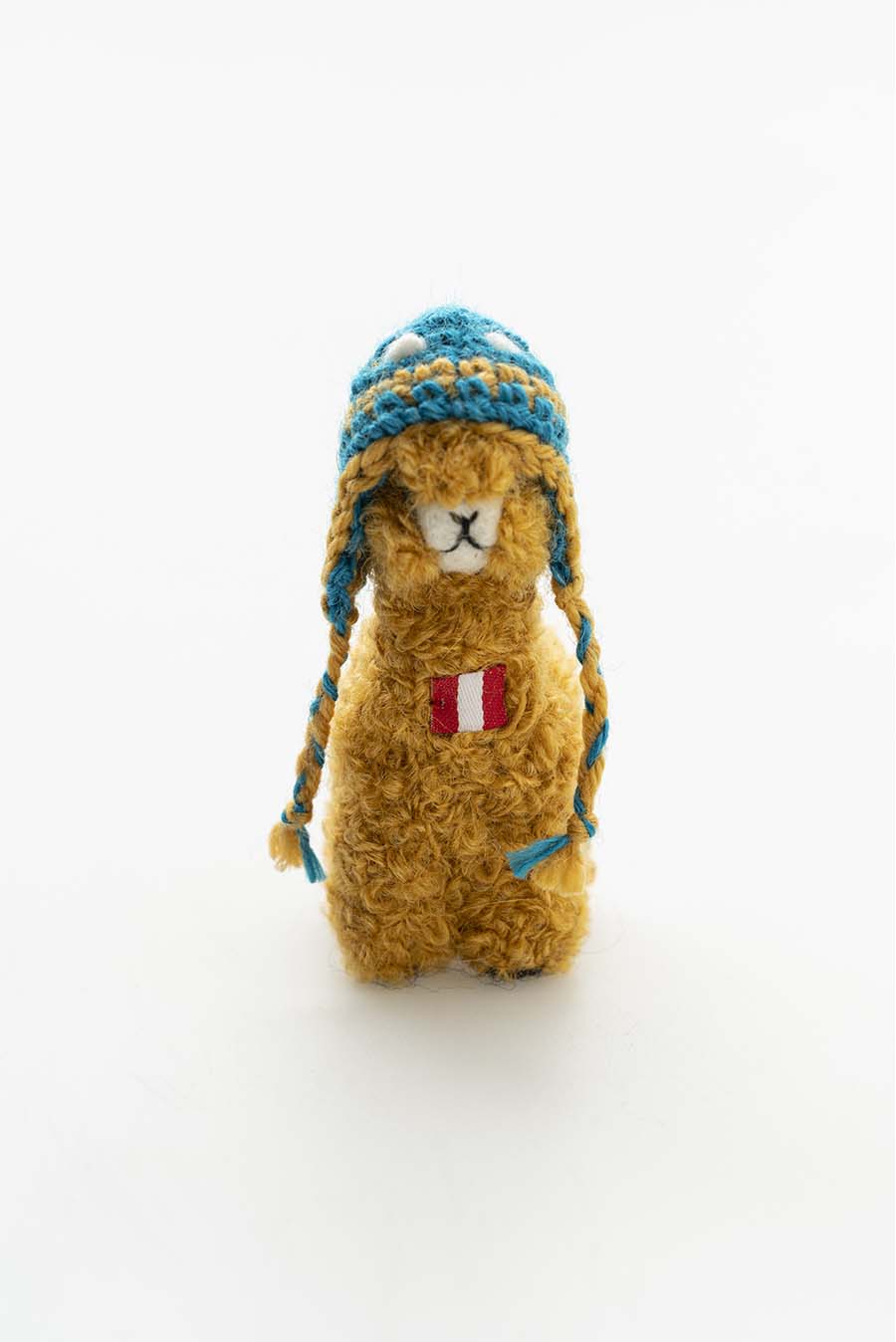 PELUCHE ALPACA ARCOIRIS | AMARILLO