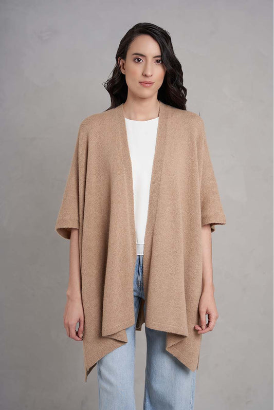 PONCHO INCALPACA 652 | CAMEL