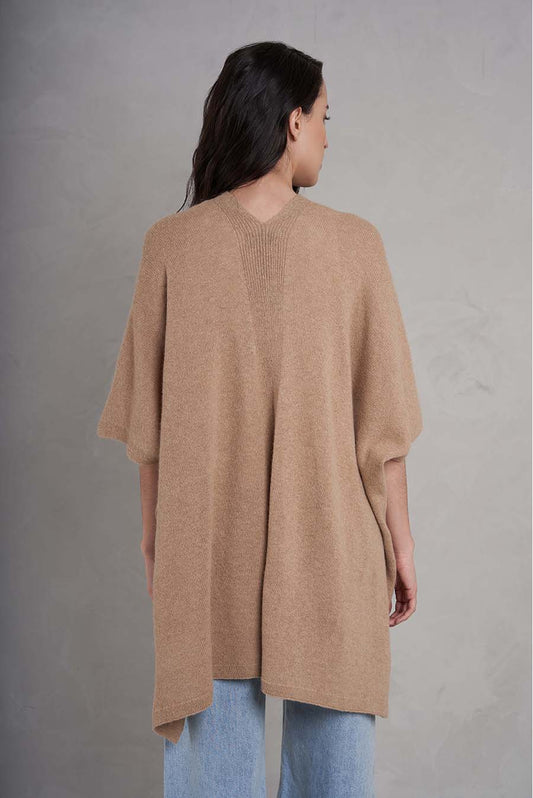 PONCHO INCALPACA 652 | CAMEL