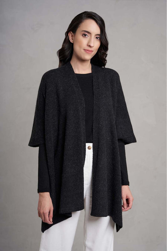 PONCHO INCALPACA 652 | GRIS OSCURO