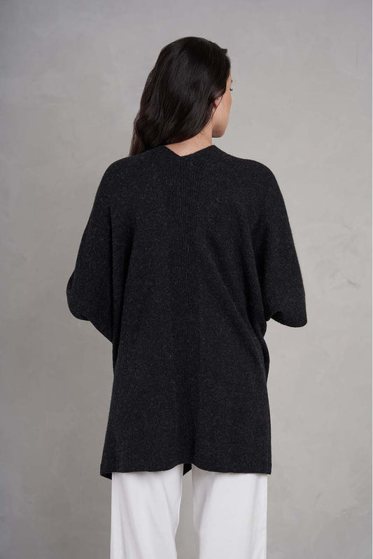 PONCHO INCALPACA 652 | GRIS OSCURO