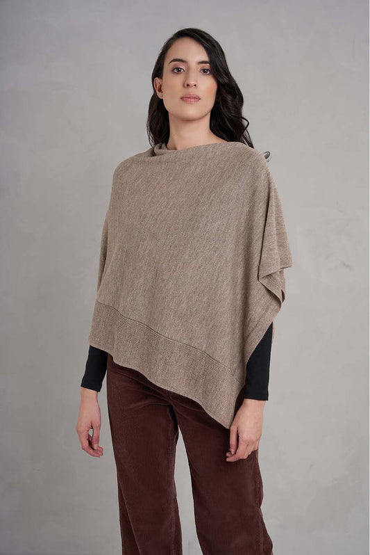 PONCHO INCALPACA 656 | CAMEL