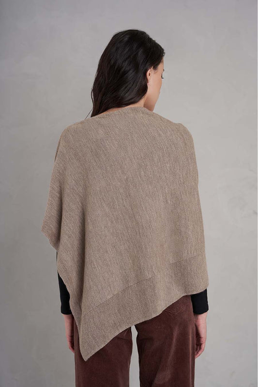 PONCHO INCALPACA 656 | CAMEL