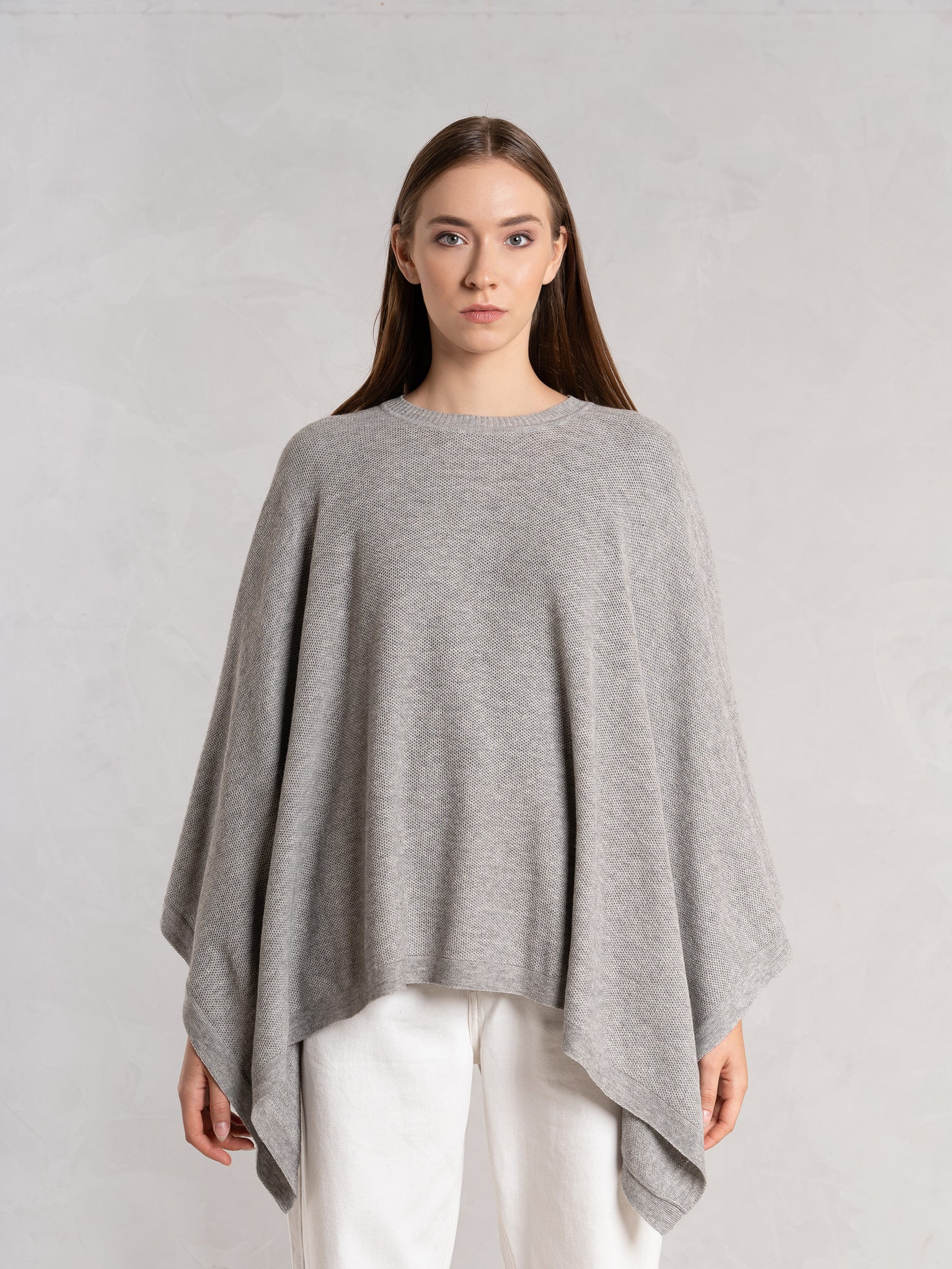 PONCHO INCALPACA 814 | GRIS